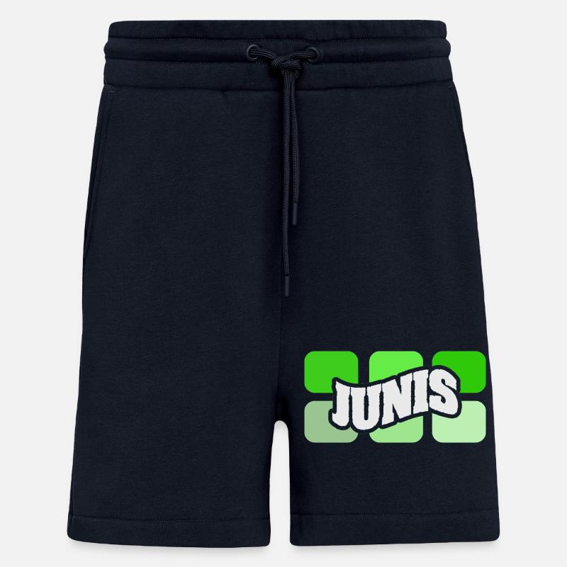 Name Junis - Shorts - made by SPREAD - DARK NAVY