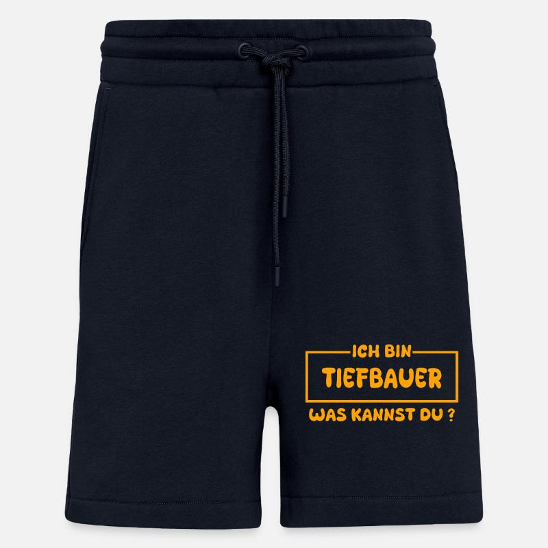 Beruf Tiefbauer - Shorts - made by SPREAD - DARK NAVY