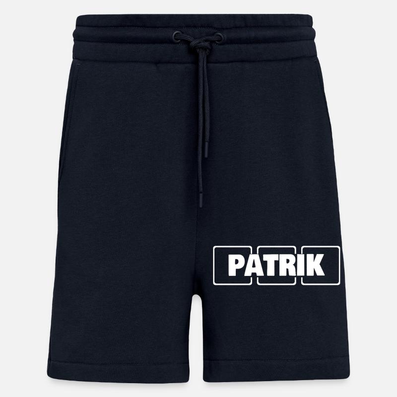 Nom Patrik - Short bio décontracté fabriqué en UE - DARK NAVY