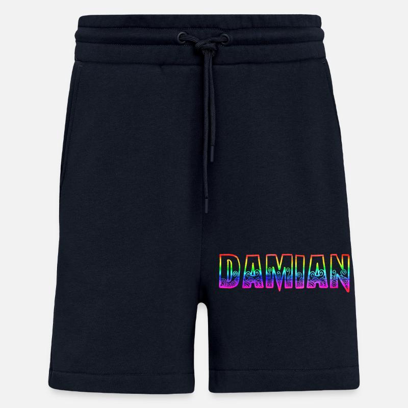 damian rs regenbogen - Shorts - made by SPREAD - DARK NAVY