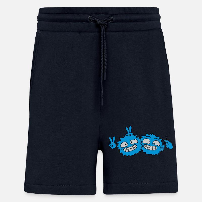 2 Verrückte Freunde - Shorts - made by SPREAD - DARK NAVY