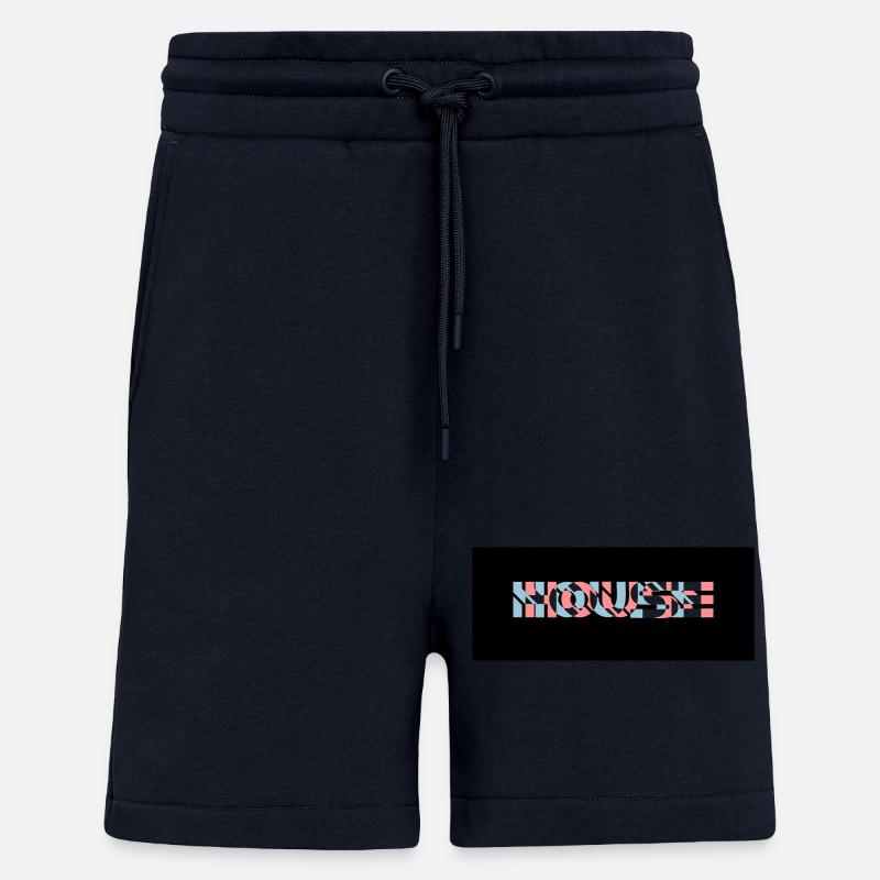 3D Effekt House Logo - Shorts - made by SPREAD - DARK NAVY