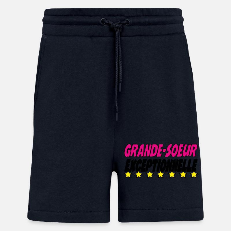 AUSSERGEWÖHNLICHE GROSSE SCHWESTER - Shorts - made by SPREAD - DARK NAVY