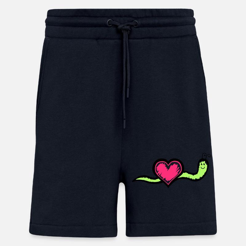Escargot 02 - Short bio décontracté fabriqué en UE - DARK NAVY