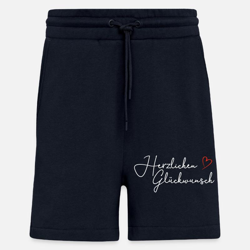 Herzlichen Glückwunsch - Shorts - made by SPREAD - DARK NAVY