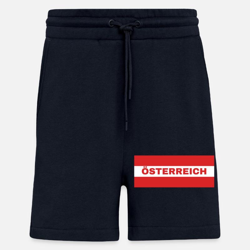 Austrian Flag - Shorts - made by SPREAD - DARK NAVY