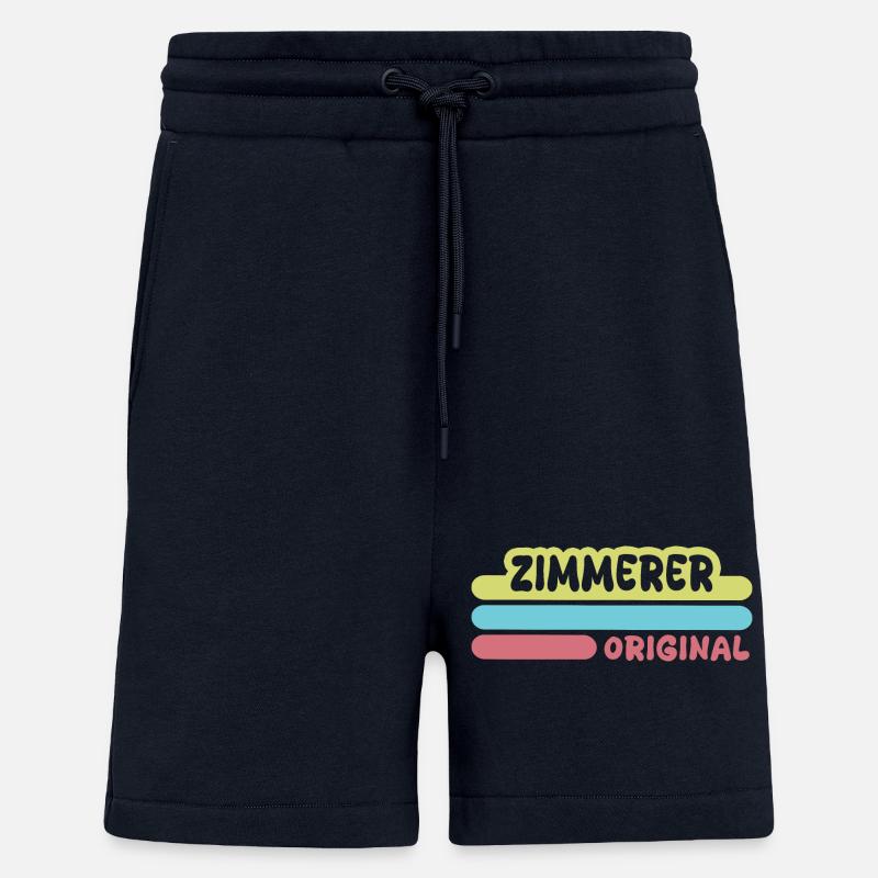 First name Zimmerer - Shorts - made by SPREAD - DARK NAVY