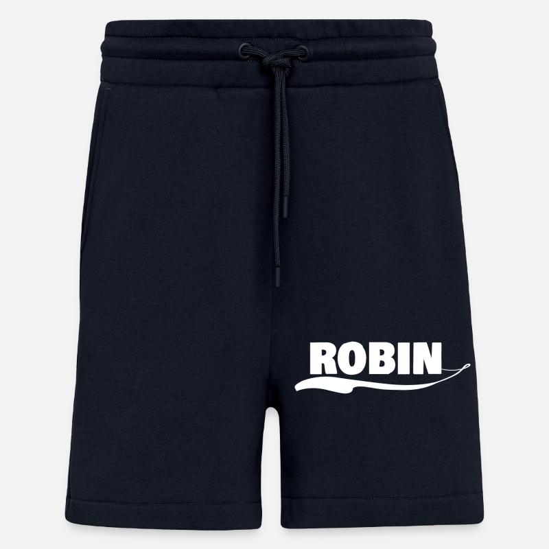 Prénom robin - Short bio décontracté fabriqué en UE - DARK NAVY