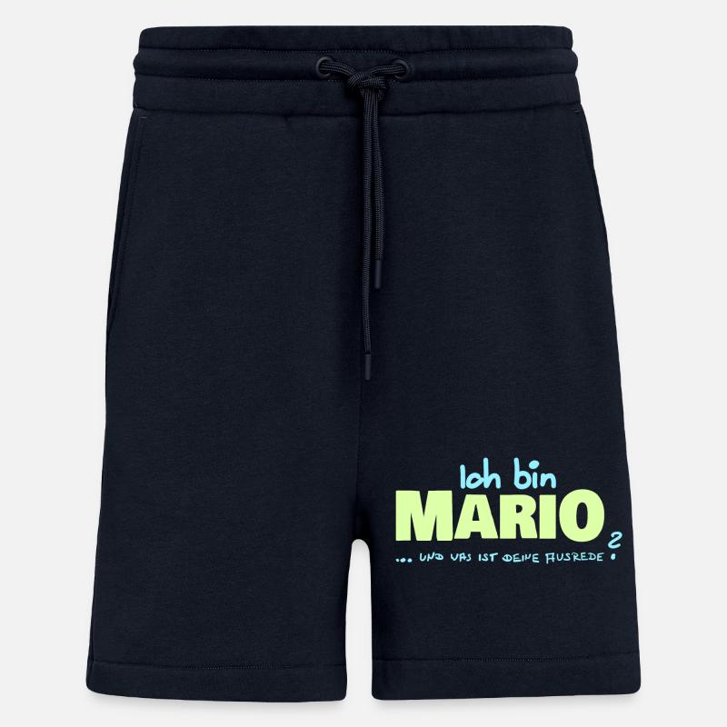 Gift for Mario - Shorts - made by SPREAD - DARK NAVY