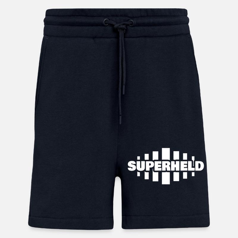 Cadeau pour super-héros - Short bio décontracté fabriqué en UE - DARK NAVY