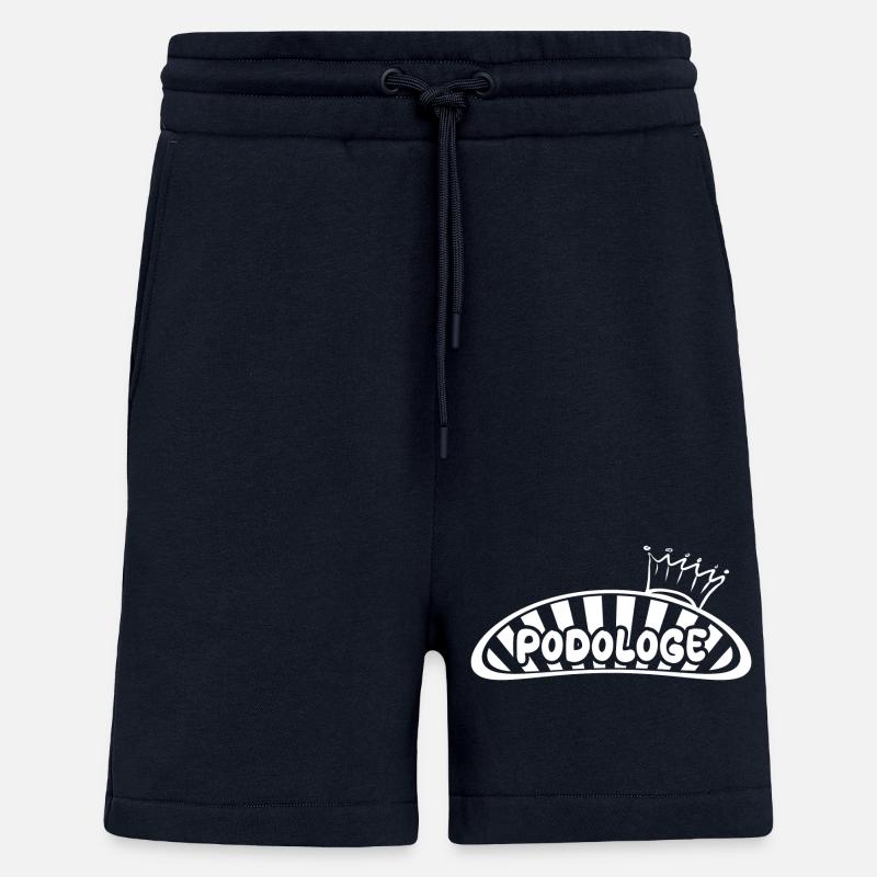 Podologue - Short bio décontracté fabriqué en UE - DARK NAVY