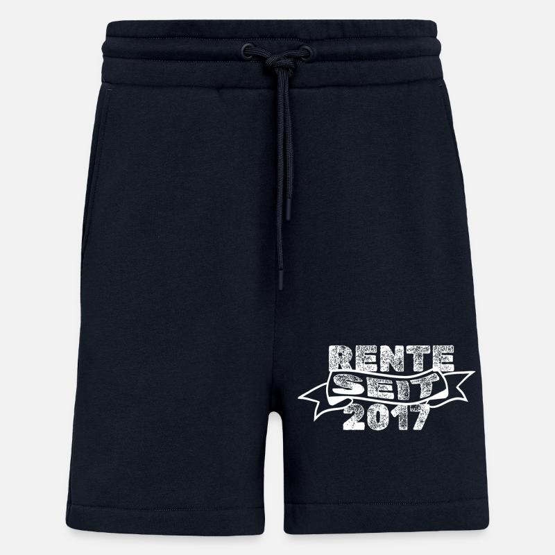 Retraités 2017 - Short bio décontracté fabriqué en UE - DARK NAVY