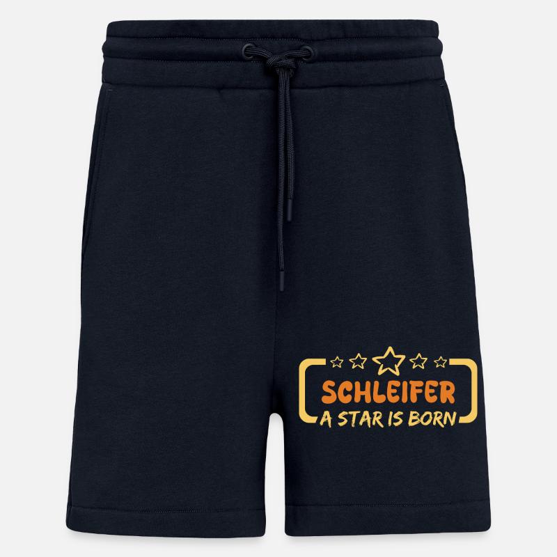 Schleifer als Held - Shorts - made by SPREAD - DARK NAVY