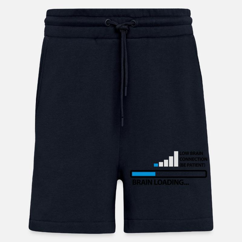 low_brain_connetion_loading_3c - Shorts - made by SPREAD - DARK NAVY
