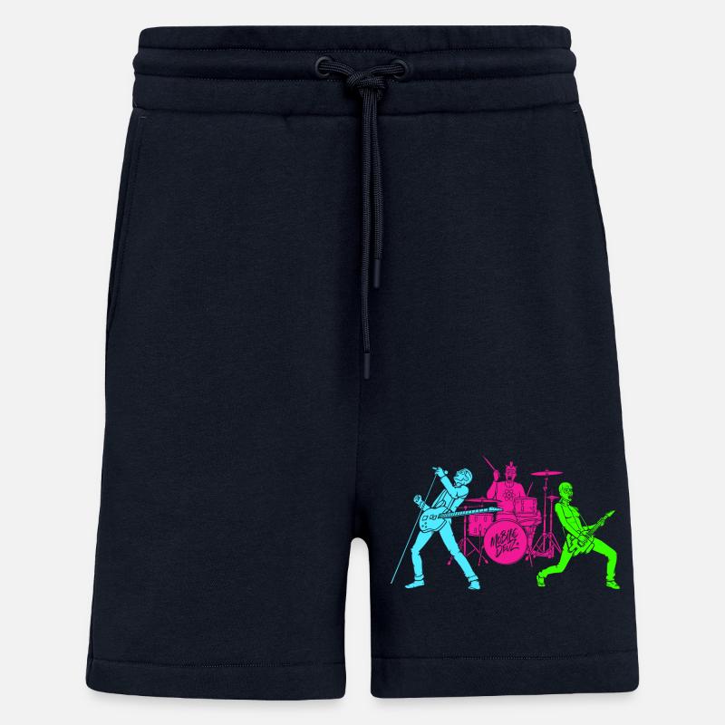 Mobile Devz Band - Band von Entwicklern - Shorts - made by SPREAD - DARK NAVY