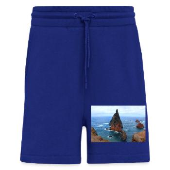 Affiche Madère Portugal - Short bio décontracté fabriqué en UE - Iconic Blue - Devant