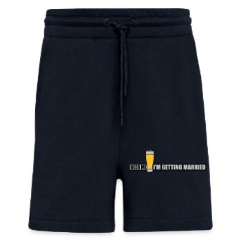 Beer Me Getting Married - Shorts - made by SPREAD - DARK NAVY - Front