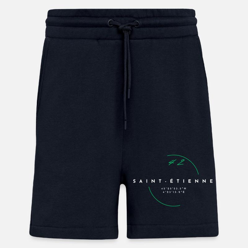Saint-étienne - cadeau - hollywood - Short bio décontracté fabriqué en UE - DARK NAVY