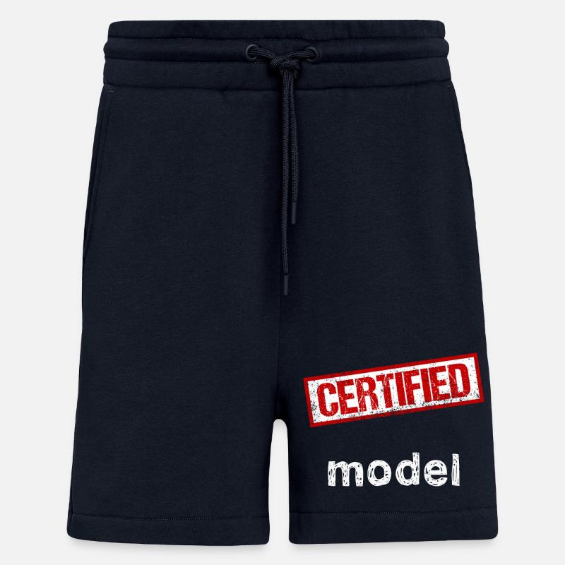 Model - Shorts - made by SPREAD - DARK NAVY