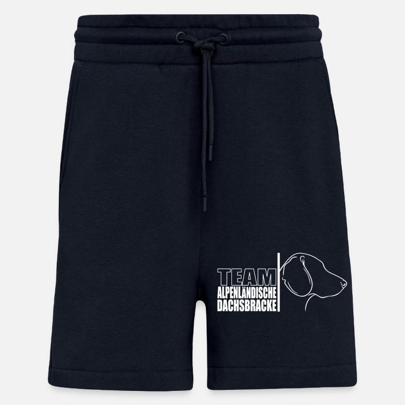 TEAM Alpenländische Dachsbracke Jagdhunde Wilsigns - Shorts - made by SPREAD - DARK NAVY