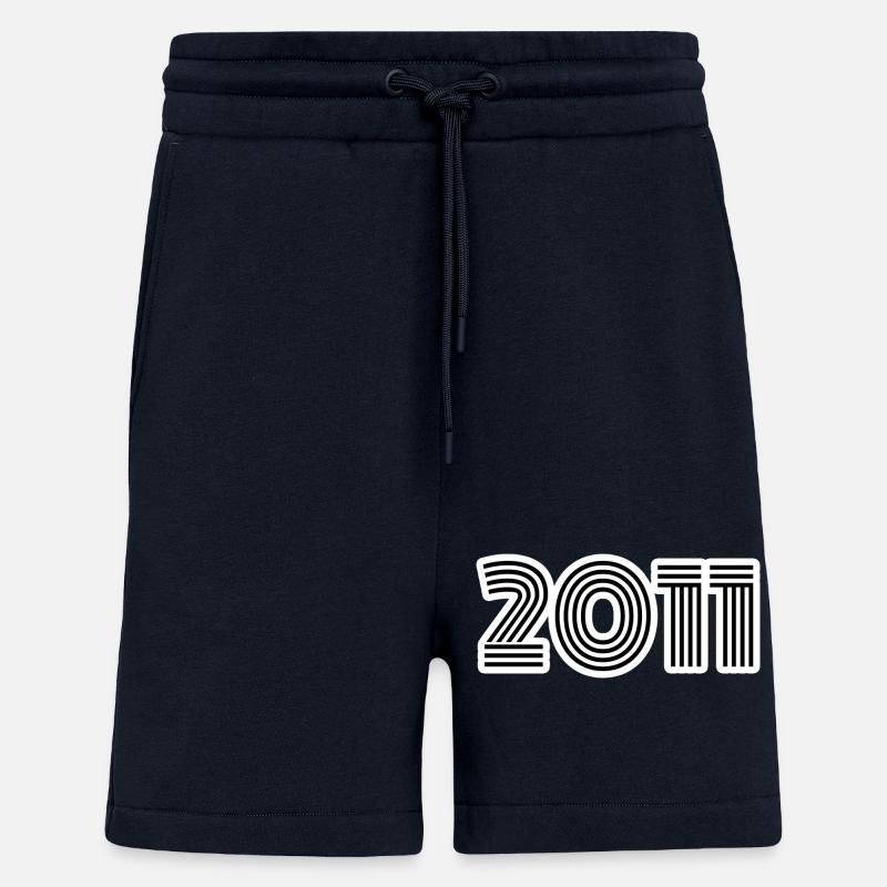 Année de naissance 2011 - Short bio décontracté fabriqué en UE - DARK NAVY