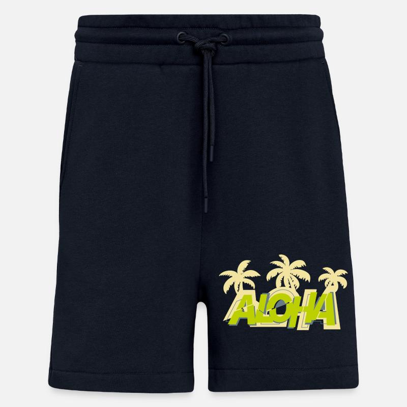 Aloha & Palmen - Shorts - made by SPREAD - DARK NAVY