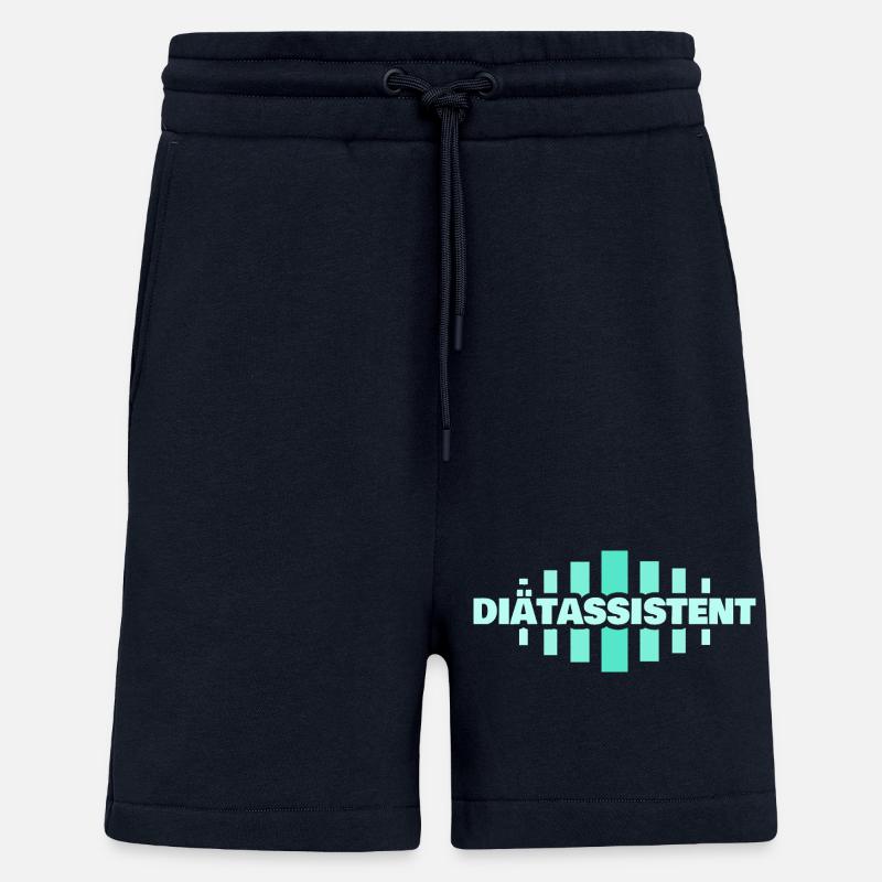 Profession : Diététicien - Short bio décontracté fabriqué en UE - DARK NAVY