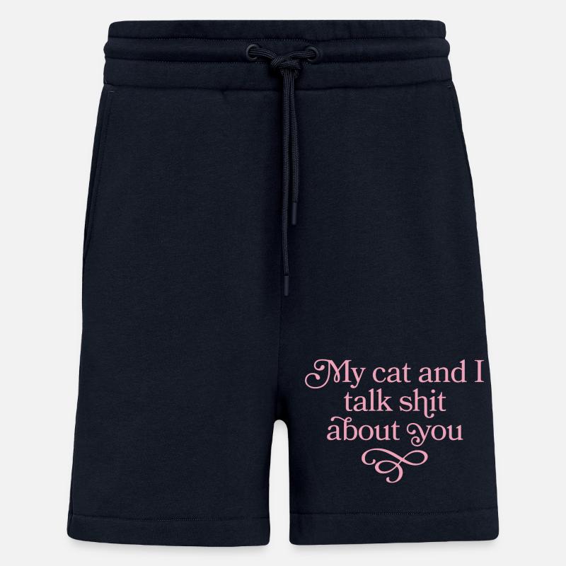 Katzenlästerduo in Rosa - Shorts - made by SPREAD - DARK NAVY