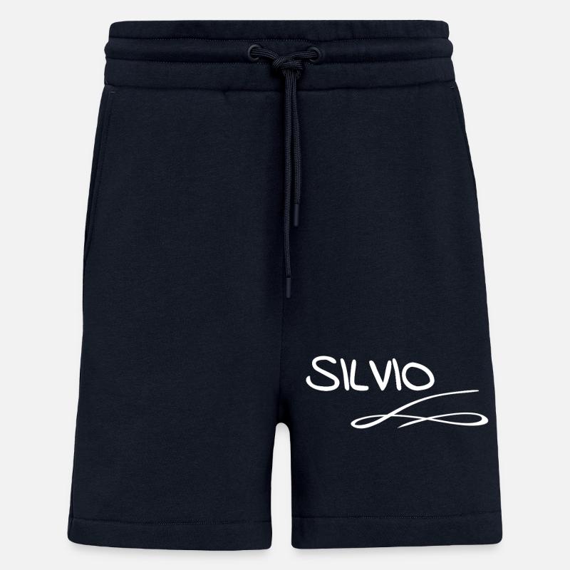 Silvio als Vorname - Shorts - made by SPREAD - DARK NAVY