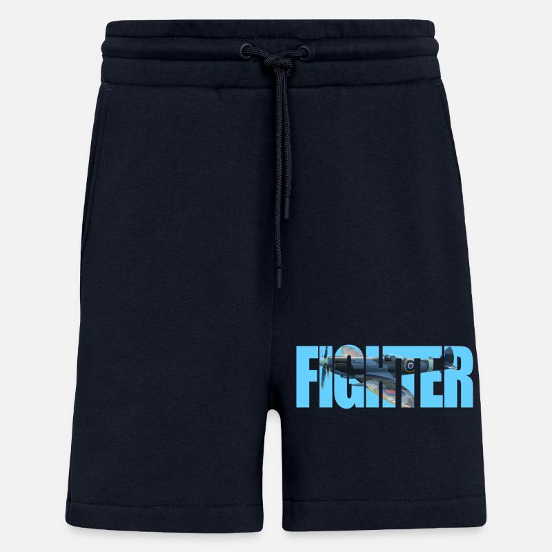 Fighter Spitfire - Shorts - made by SPREAD - DARK NAVY