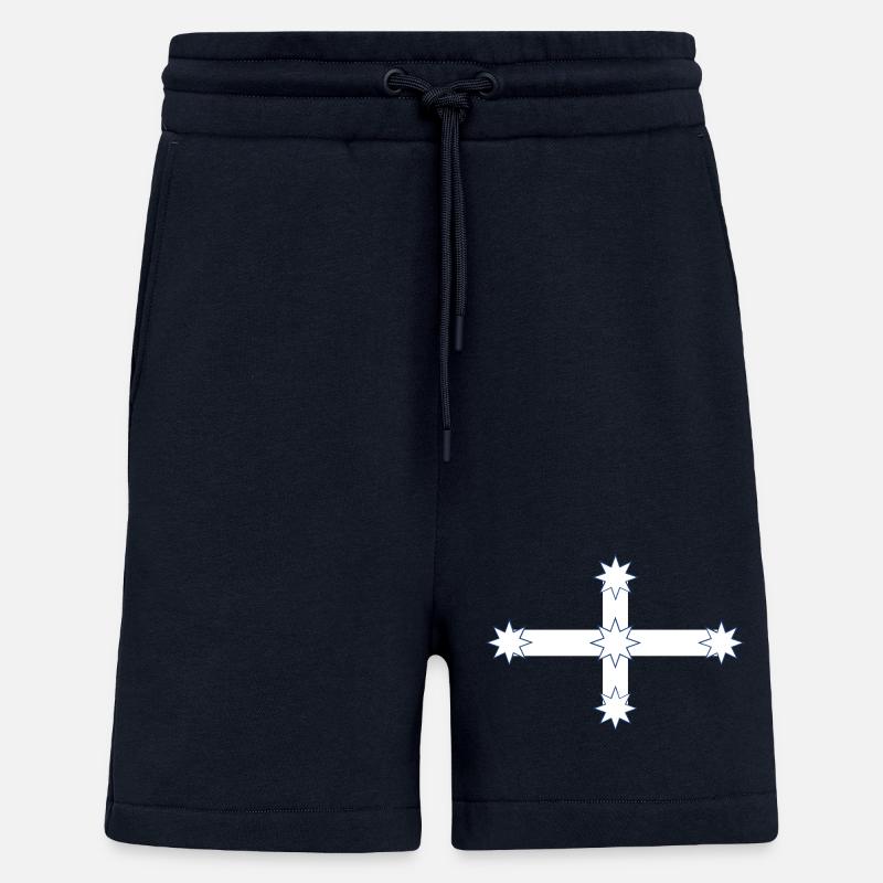 Drapeau australien Eureka - Short bio décontracté fabriqué en UE - DARK NAVY