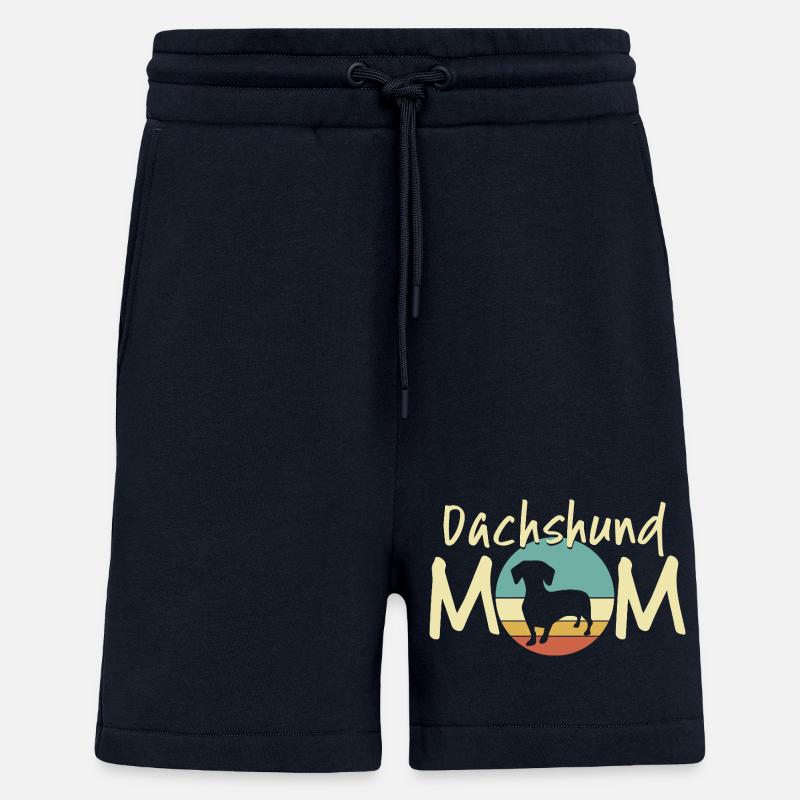 Dackel Mond Mutter Design - Shorts - made by SPREAD - DARK NAVY