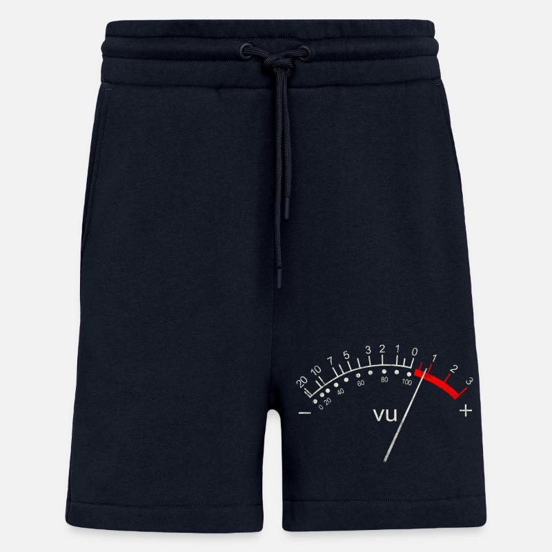 Retro-VU-Messgerät - Shorts - made by SPREAD - DARK NAVY