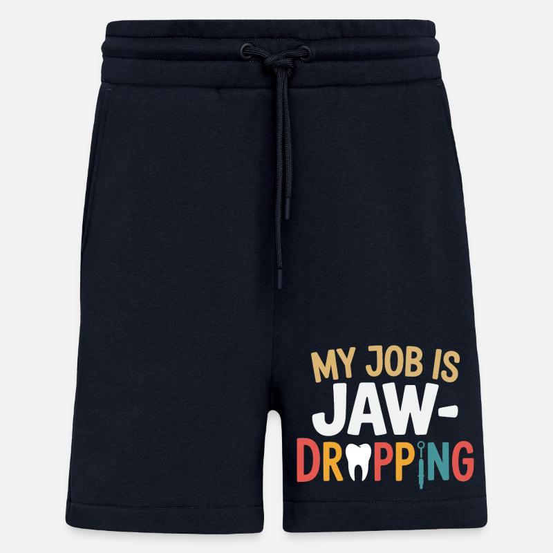 Dental Lab Technician Tools Design  - Shorts - made by SPREAD - DARK NAVY