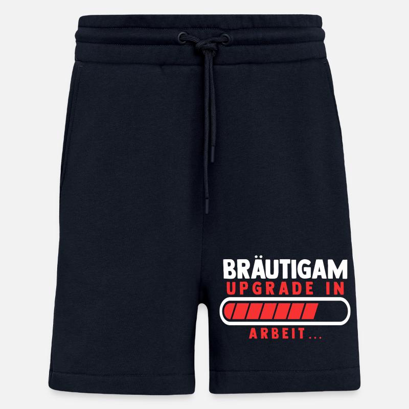 Bräutigam Polterabend Junggesellenabschied - Shorts - made by SPREAD - DARK NAVY