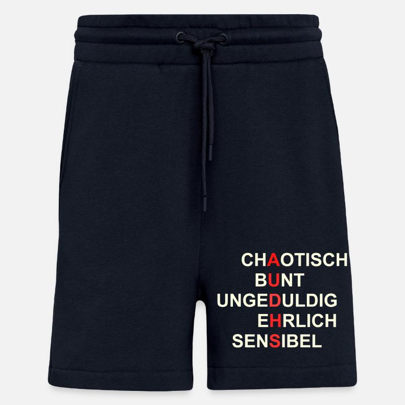 AUDHS Visibly different. Visible I. - Shorts - made by SPREAD - DARK NAVY