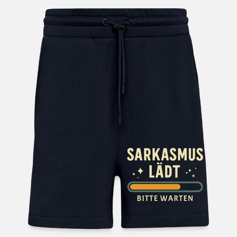 Sarcasm loading - Please wait - Shorts - made by SPREAD - DARK NAVY
