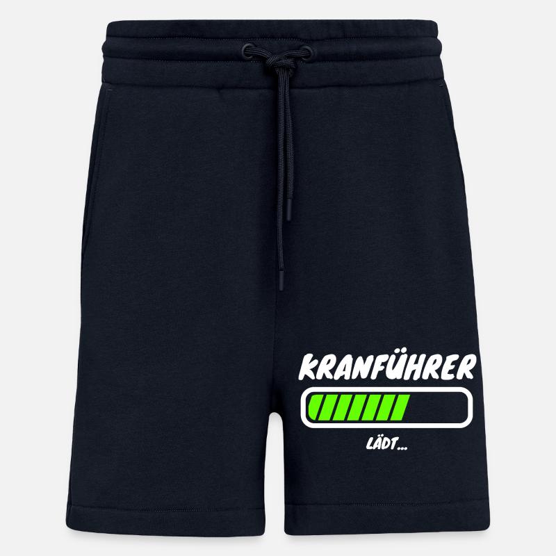 Kranführer Ladebalken Beruf - Shorts - made by SPREAD - DARK NAVY