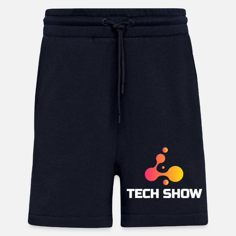 Technikshow Neon Blob Tee - Shorts - made by SPREAD - DARK NAVY