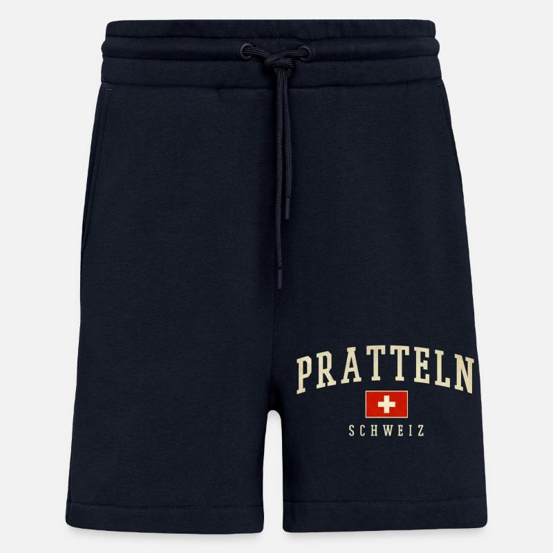 Pratteln Schweiz Emblem - Shorts - made by SPREAD - DARK NAVY