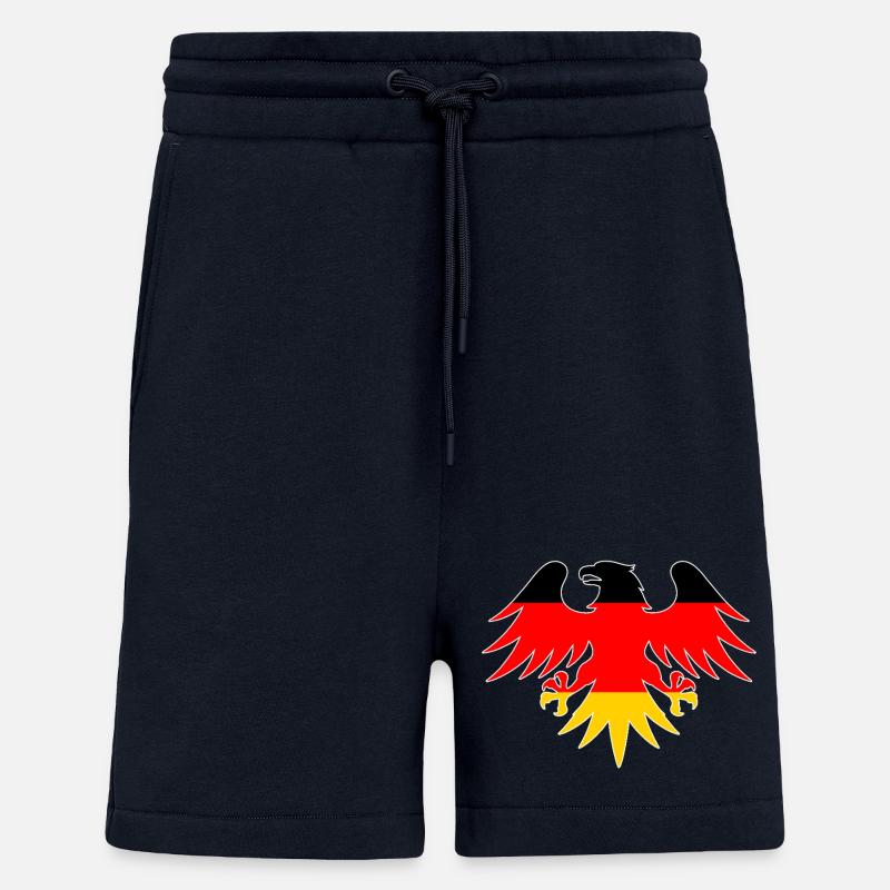 Deutscher Flaggenadler Motiv - Shorts - made by SPREAD - DARK NAVY
