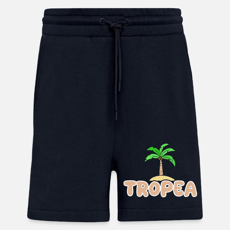 Tropea als Urlaub - Shorts - made by SPREAD - DARK NAVY