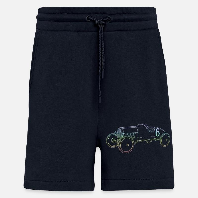 Caisse à savon - Short bio décontracté fabriqué en UE - DARK NAVY
