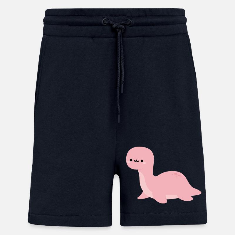 Brontosaurus Harmonica - Short bio décontracté fabriqué en UE - DARK NAVY