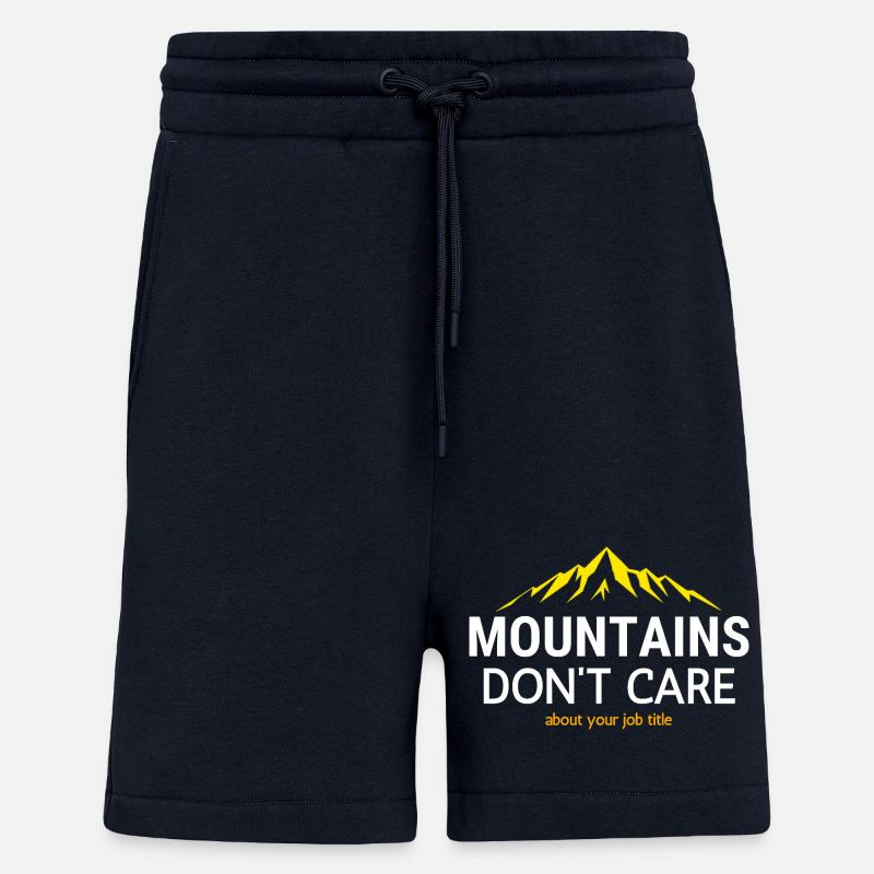 Mountains know no title - Shorts - made by SPREAD - DARK NAVY