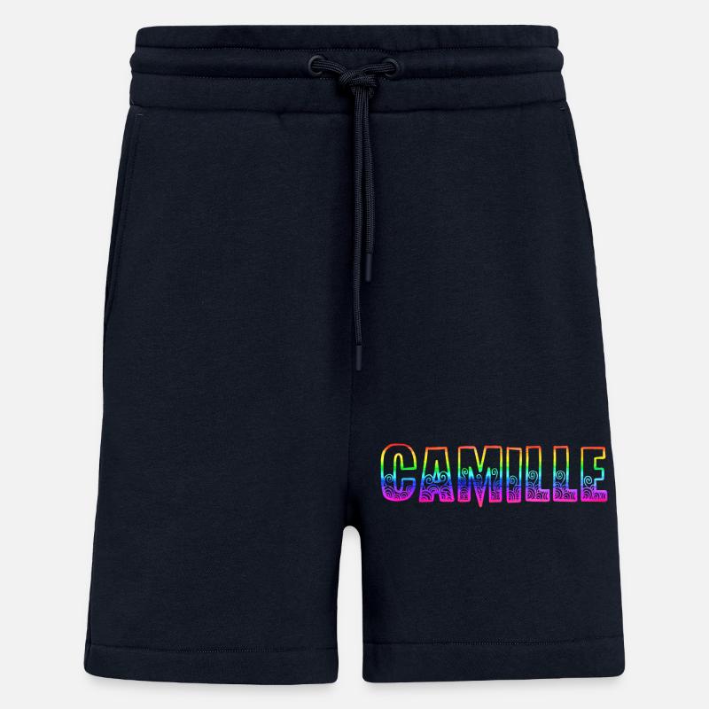 camille rs regenbogen - Shorts - made by SPREAD - DARK NAVY