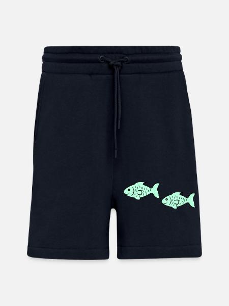 fish2 - Shorts - made by SPREAD - DARK NAVY