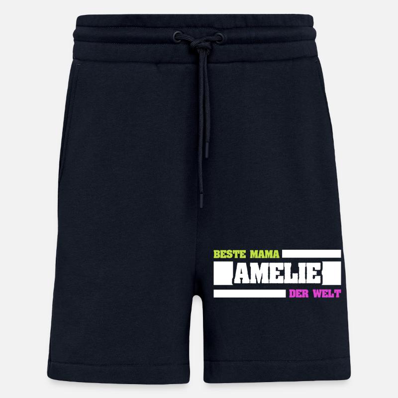 Mère Amélie - Short bio décontracté fabriqué en UE - DARK NAVY