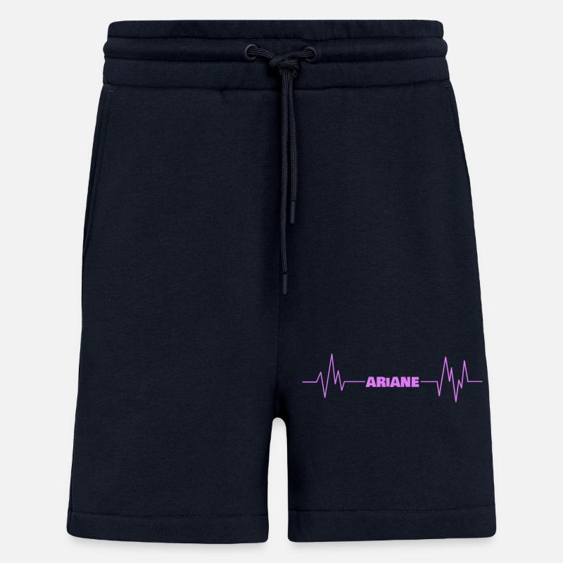 First name Ariane - Shorts - made by SPREAD - DARK NAVY