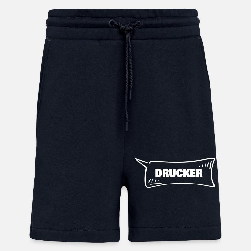 Sprechblase Drucker - Shorts - made by SPREAD - DARK NAVY
